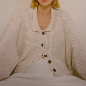 UO Simona Ribbed Cardigan